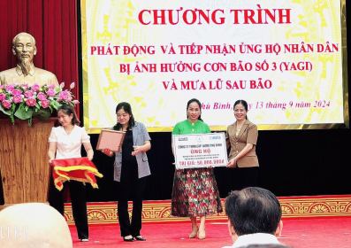 CA Water và các Công ty thành viên đồng hành cùng chính quyền địa phương hỗ trợ người dân bị ảnh hưởng bởi cơn bão số 3 (Yagi)