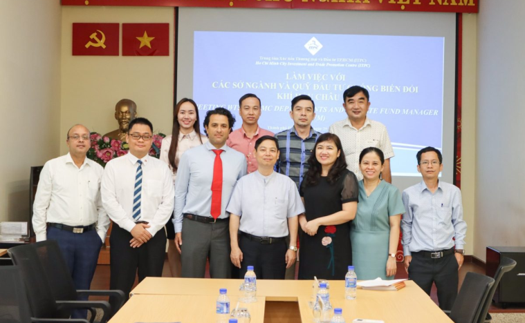 ITPC tiếp và làm việc với liên danh Quỹ đầu tư chống biến đổi khí hậu CFM và Công ty TNHH CA Water