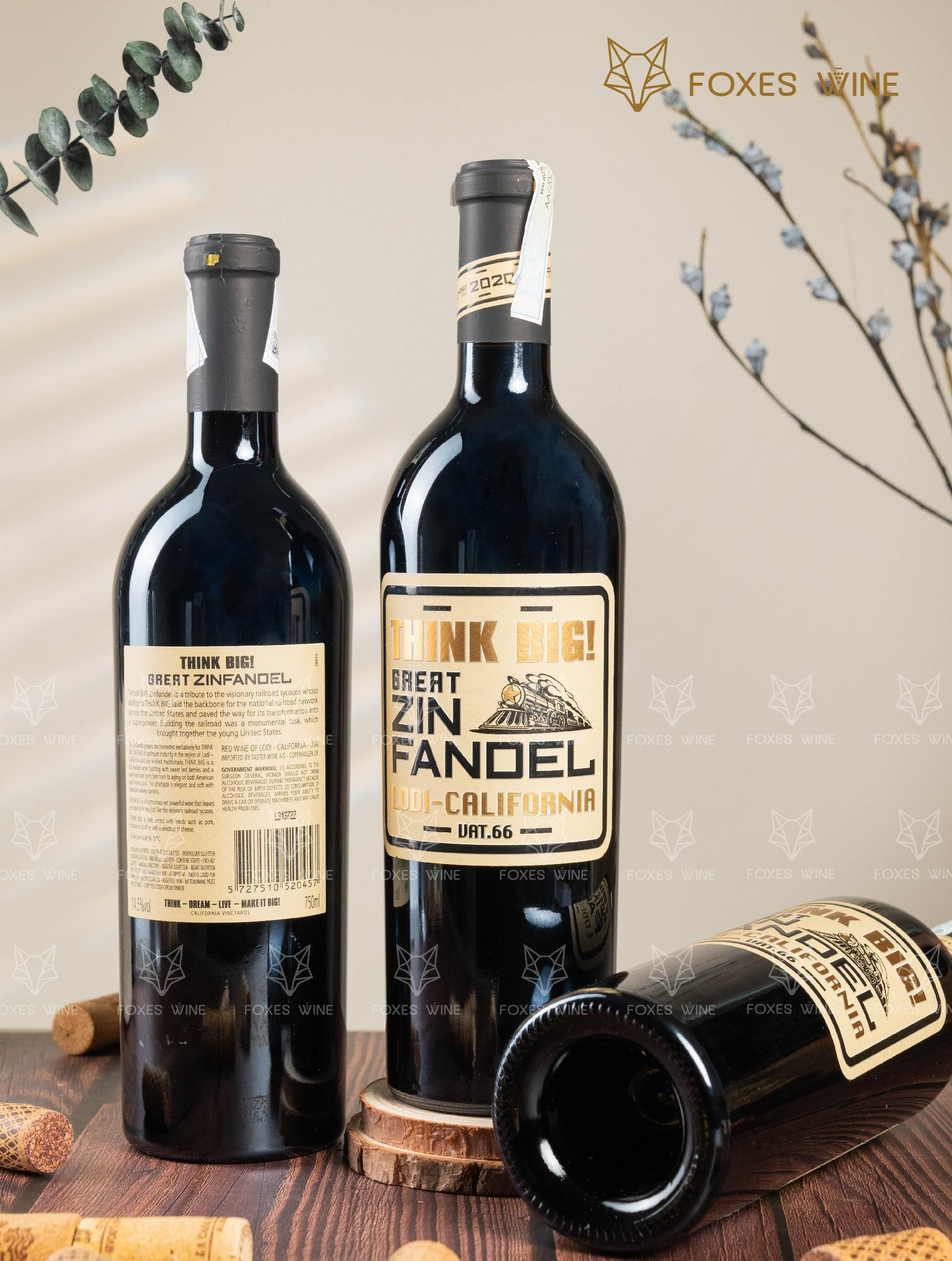 Rượu Vang Mỹ Think Big! Zinfandel